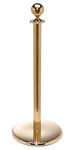 Professional Rope Stanchion Satin Brass