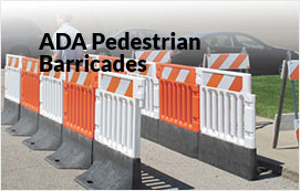 ADA Pedestrian Barricades